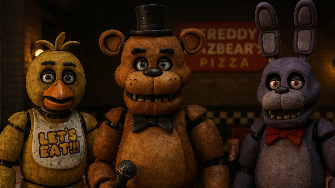 ВПЕРВЫЕ ИГРАЮ В FNAF... ЭТО ЖЕСТЬ 😱