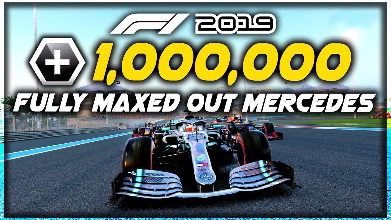 MAXED OUT MERCEDES IN F1 2019 CAREER MODE IS A MONSTER! | F1 2019 Game Experiment