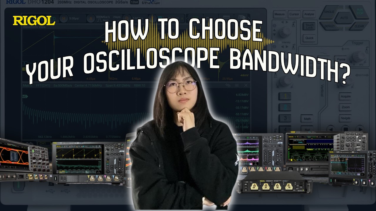 Как выбрать правильную полосу пропускания осциллографа | RIGOL How to Scope