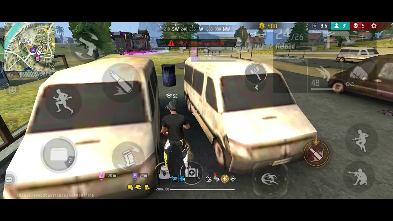 Unfiltered :-2 #Raw #real #ff #ffmax #full_rush_gameplay #purgatory 