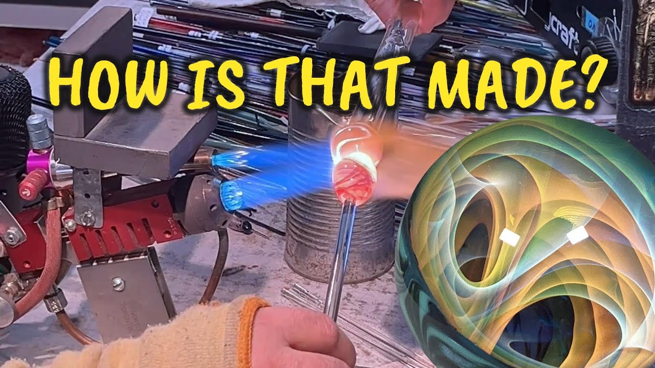 Glassblowing Secrets of a Vortex Marble. Episode 6 of My Weekly Marble Build