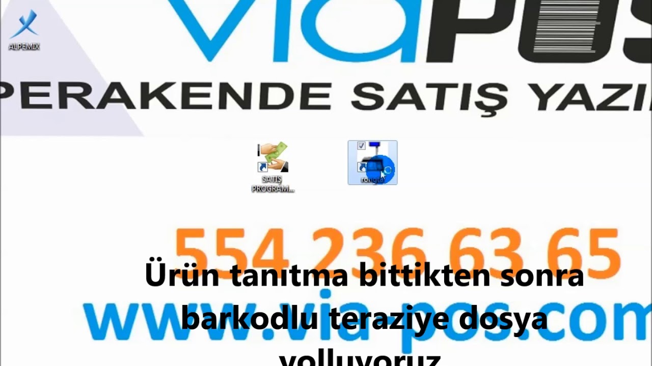 Rongta Tem Barkodlu Terazi'ye Ürün gönderme nasıl yapılır.