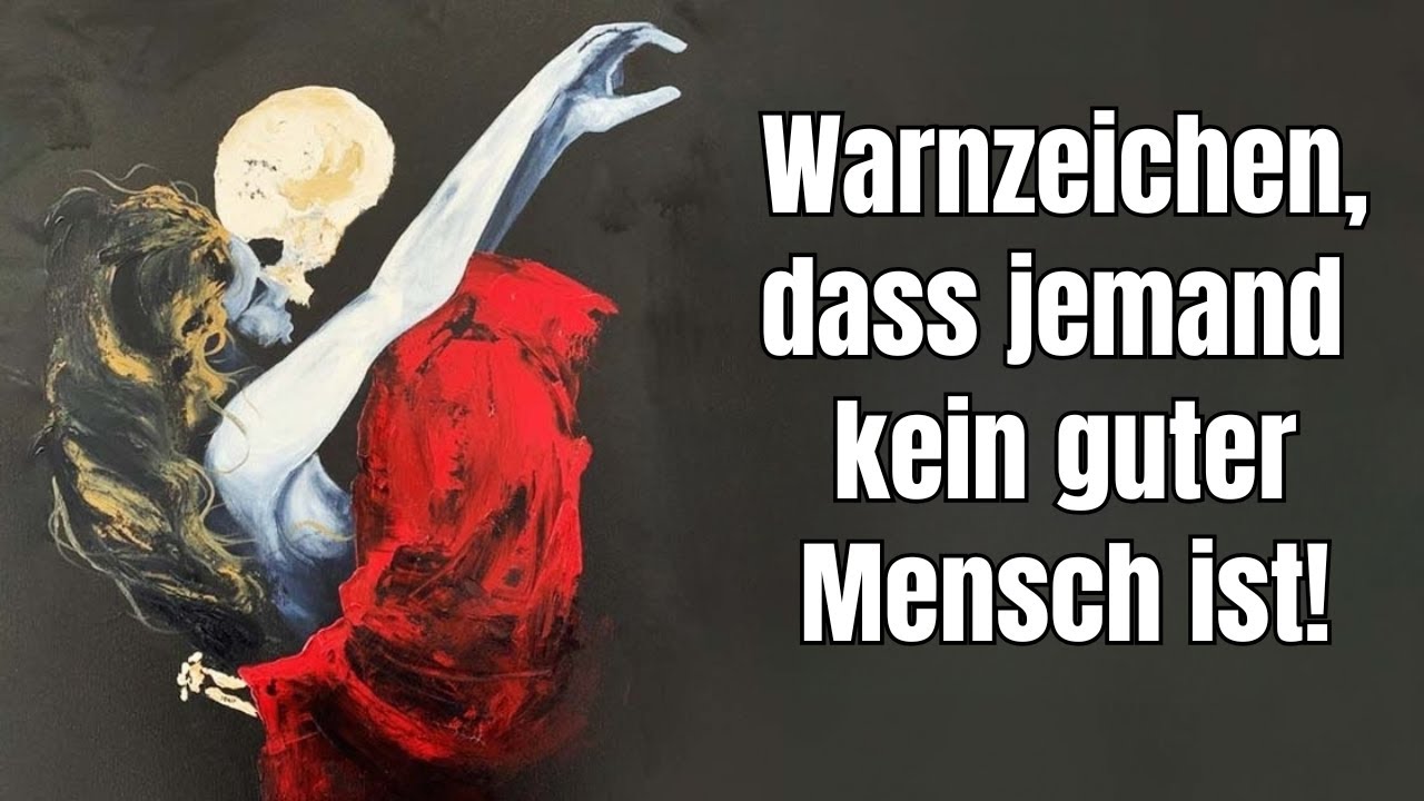 Warnzeichen, dass jemand kein guter Mensch ist!