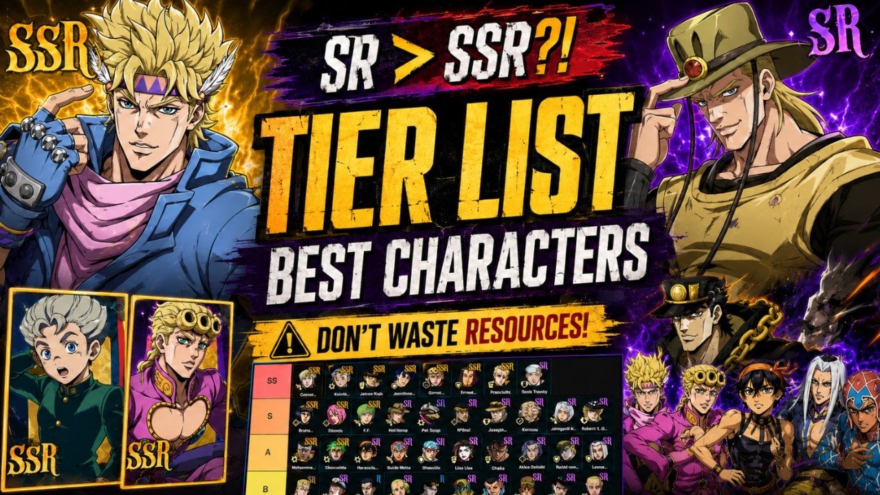 JoJo&rsquo;s Bizarre Adventure: Golden Spirit Tier List &ndash; BEST Characters to Build!