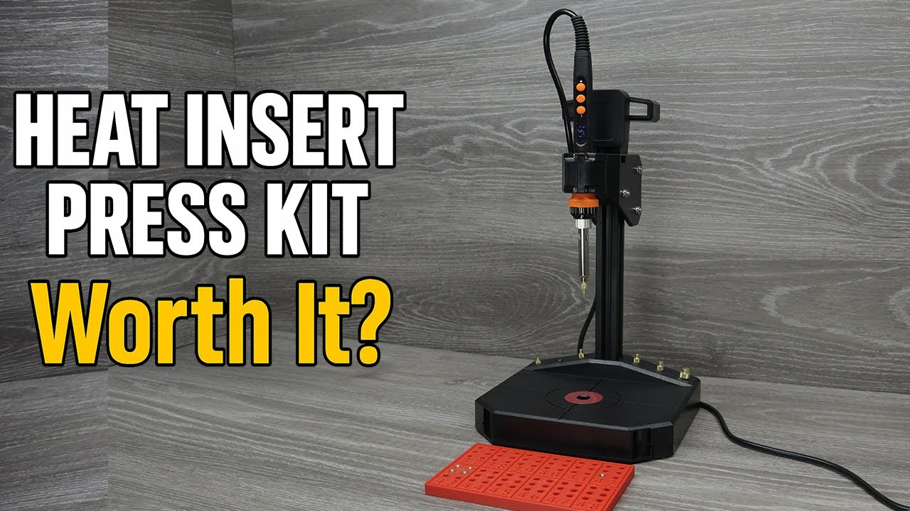 Perfect Heat Inserts Every Time? &ndash; Mintion Nutopress Tool Kit Review
