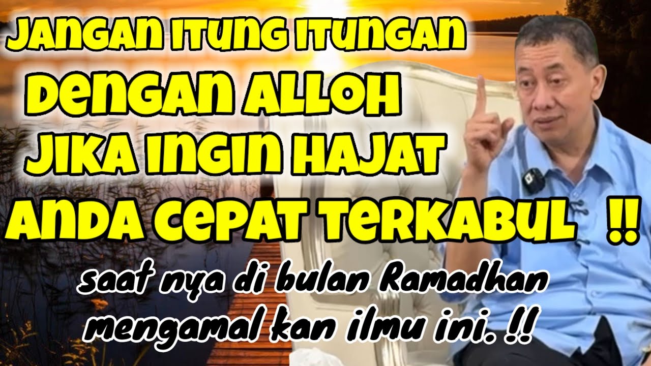 Jangan itungan dengan amal