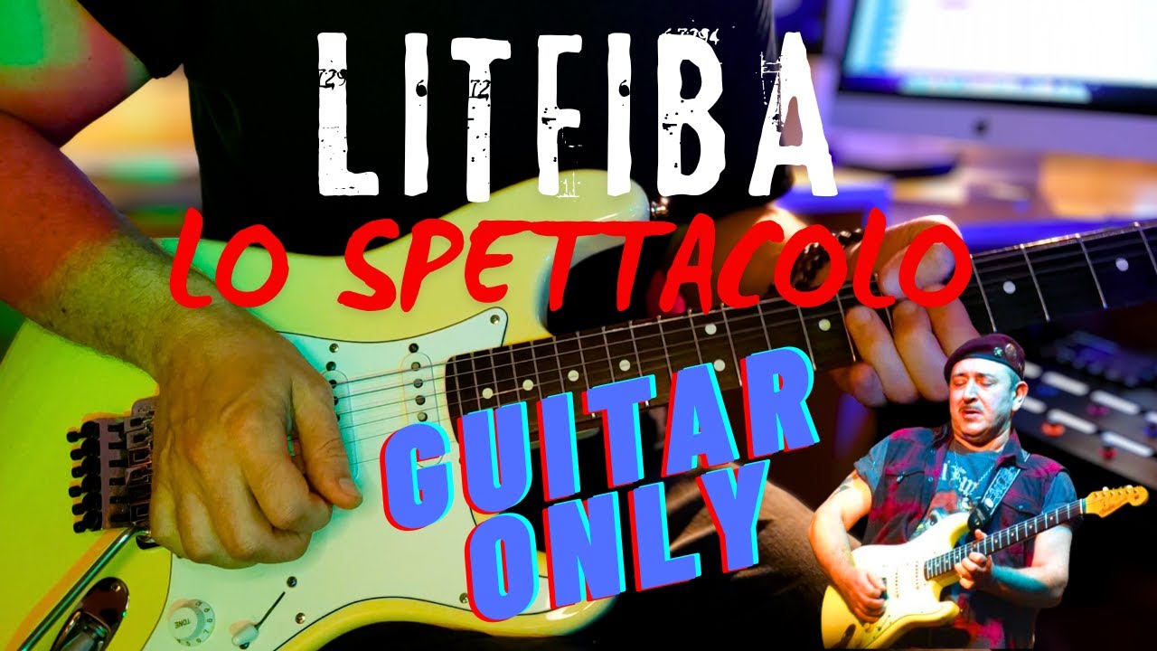 Litfiba - Lo Spettacolo - Chitarra Isolata - Guitar Only (Line 6 - Helix)