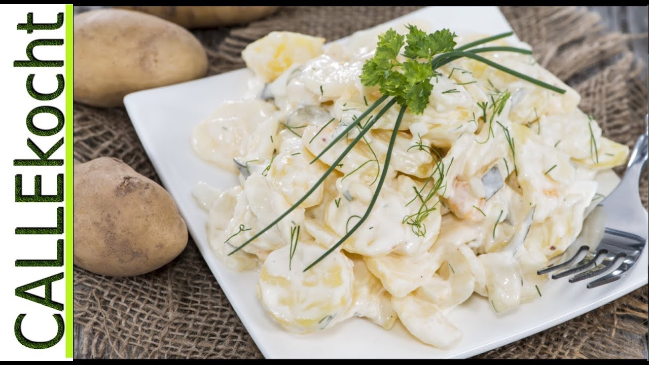 Bester Kartoffelsalat mit Mayonnaise selber machen - Omas Rezept