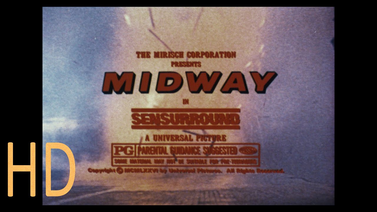 Trailer Midway 5 TV Spots 1976 4K Charlton Heston Henry Fonda James Coburn Glenn Ford Hal Holbrook