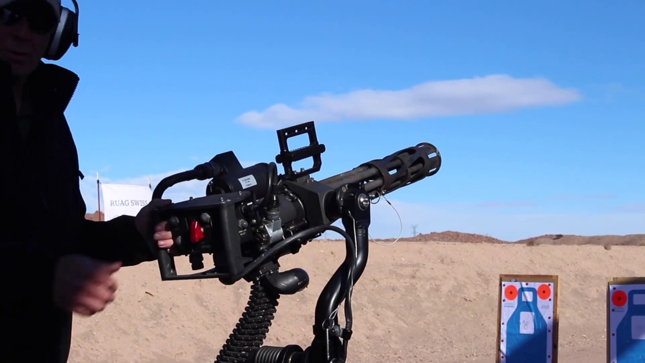 Profense Minigun In Action