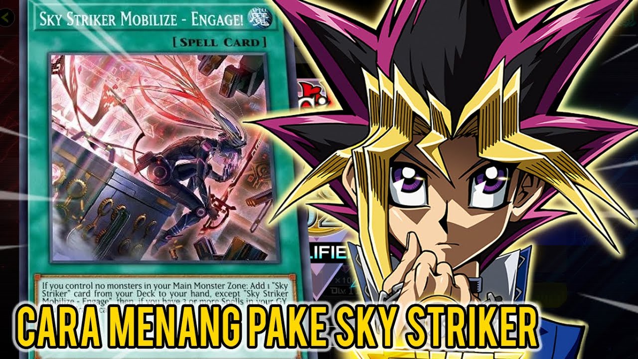 🔴Tutorial pake Sky Striker di WCQ 2024 | Yu-Gi-Oh! Master Duel