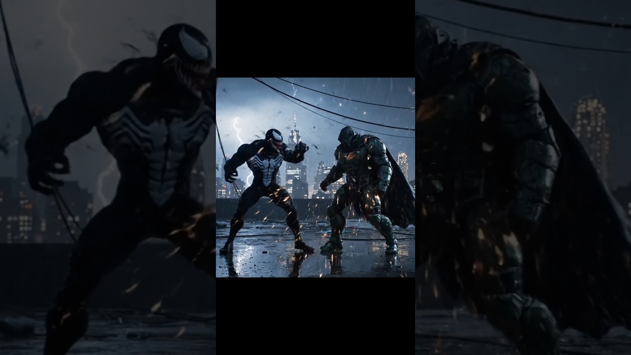 Spider-Venom vs Doctor Doom | AI Fight