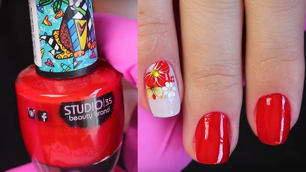 Decoração de Unhas com Flor, Filha única!