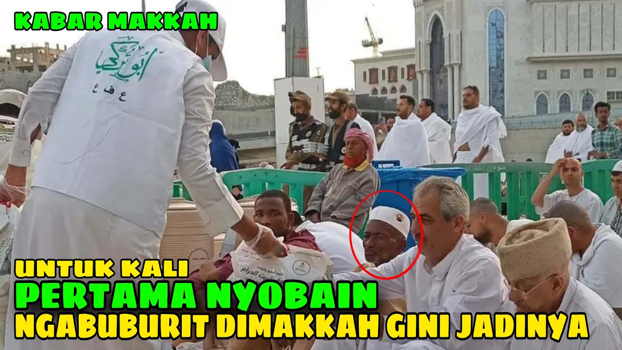 BUKAN MAIN !! BEGINI SUASANA NGABUBURIT DI PERHOTELAN JEMAAH UMROH DEKAT MASJIDIL HARAM