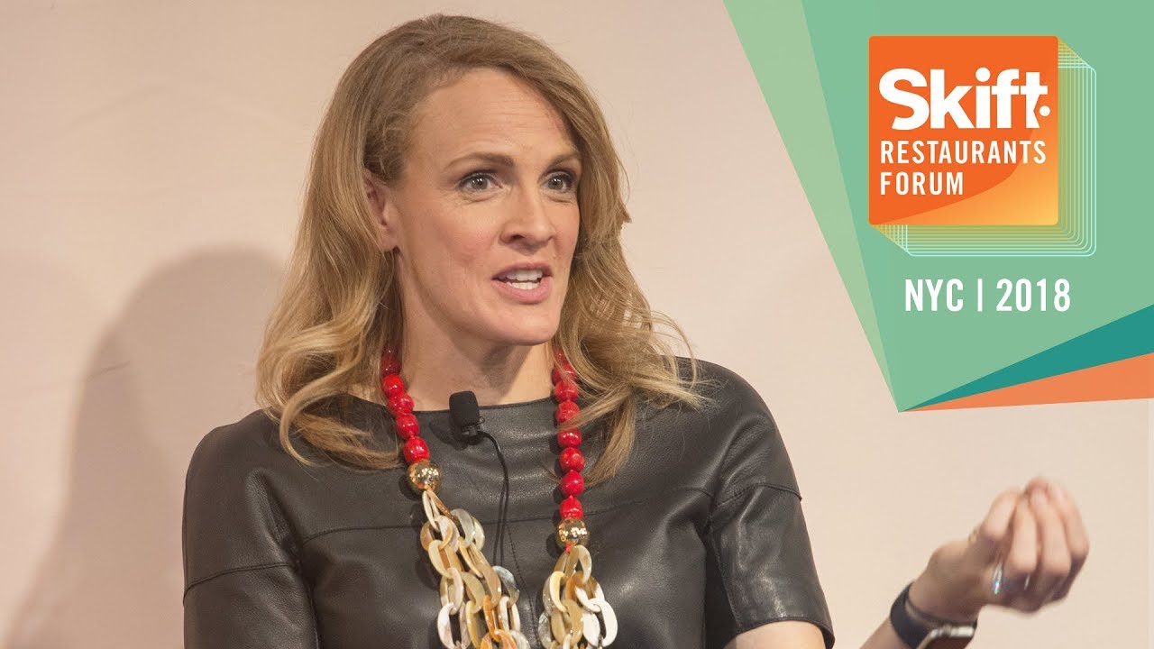 OpenTable CEO Christa Quarles at Skift Restaurants Forum 2018