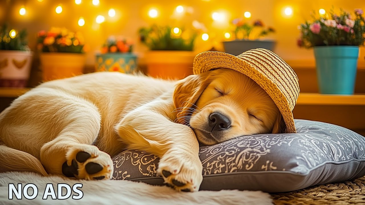 12 Hours of Deep Sleep Dog Music for Relaxation💖Music to Help Millions of Dogs in The World🎧No Ads