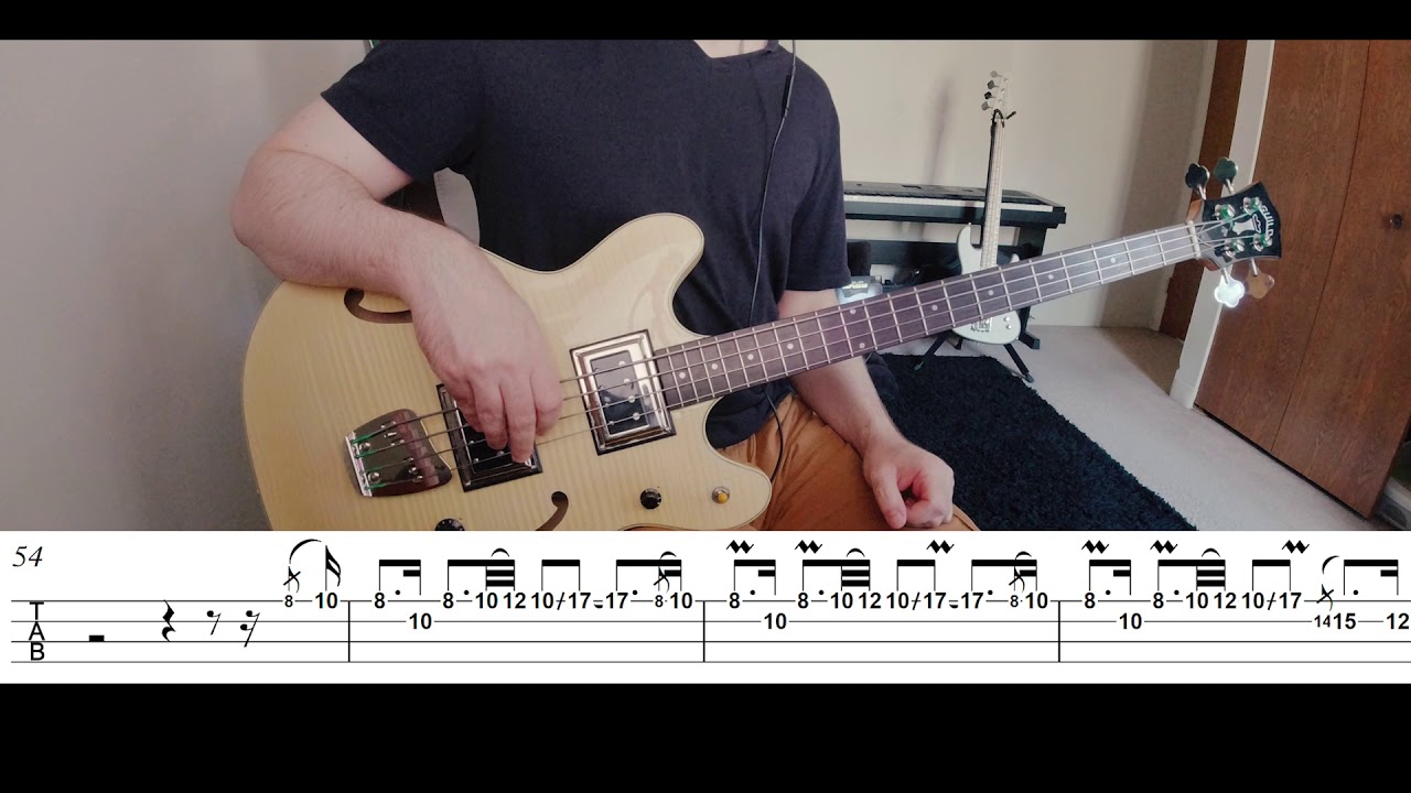 A Remark You Made Bass Cover with Tab: Weather Report