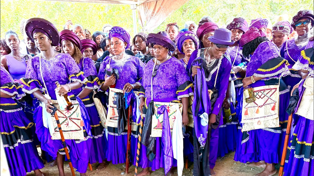 GWO SEREMONI VODOU POU LWA GEDE YO WANAMENT AK GROUP RETAY BON TWAL