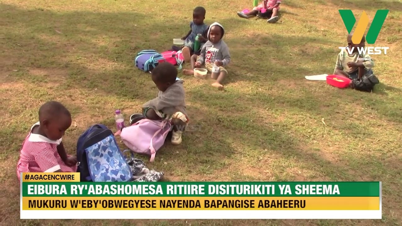 AGACENCWIRE: Eibura ry'abashomesa omuri Sheema, mukuru w'eby'obwegyese nayenda bapangise abaheeru.