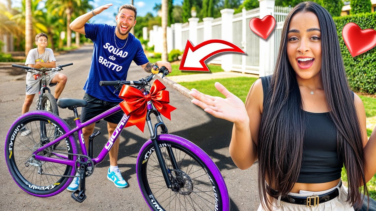 COMPREI UMA BIKE DO GRAU PRA MINHA CRUSH * Gastei 6 mil reais