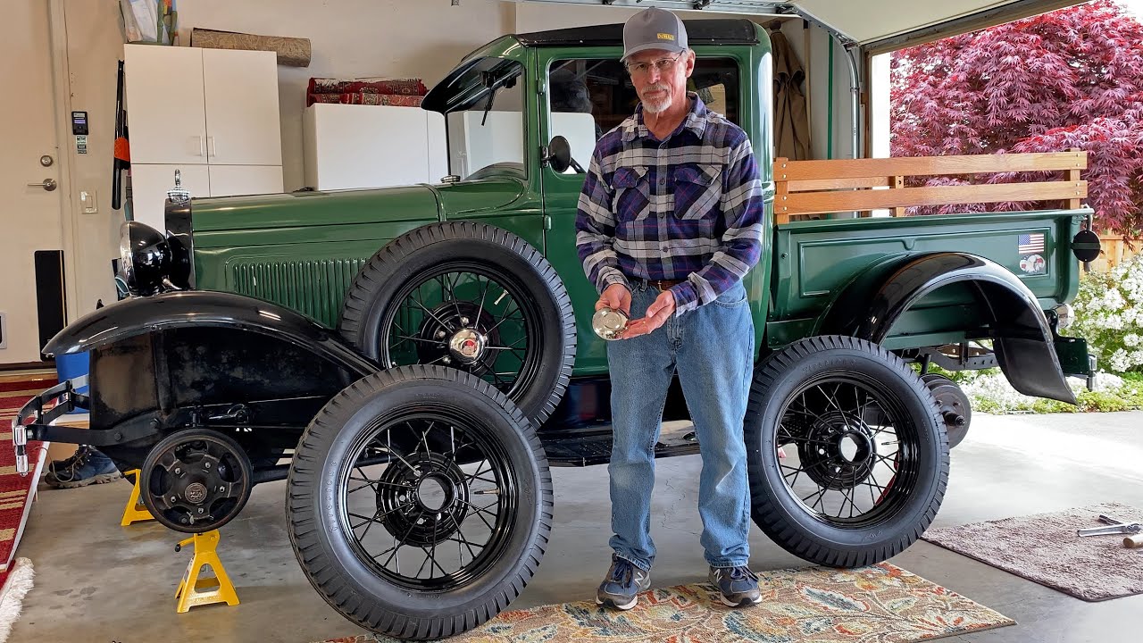 Replacing Damaged Wheels on a 1931 Ford Model A Pickup