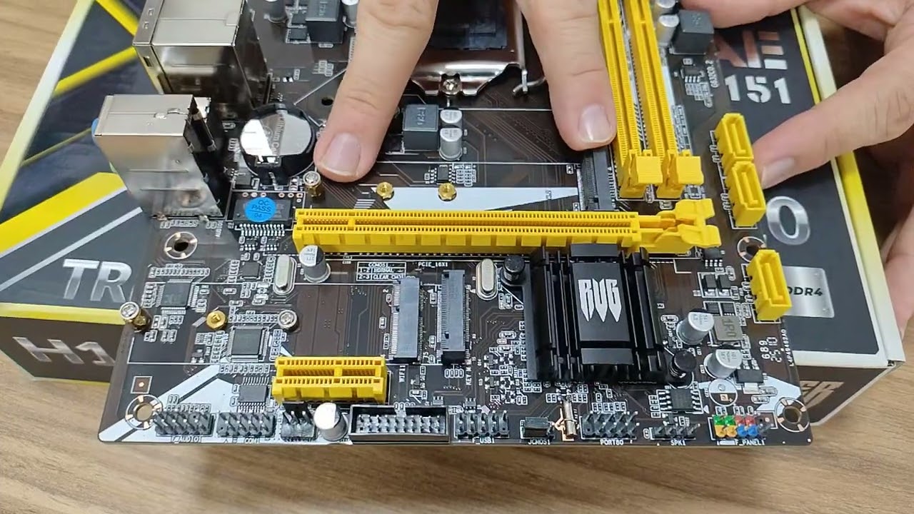 Placa Mãe 1151 H110 Revenger para 6ª 7ª 8ª e 9ª gerações Intel.