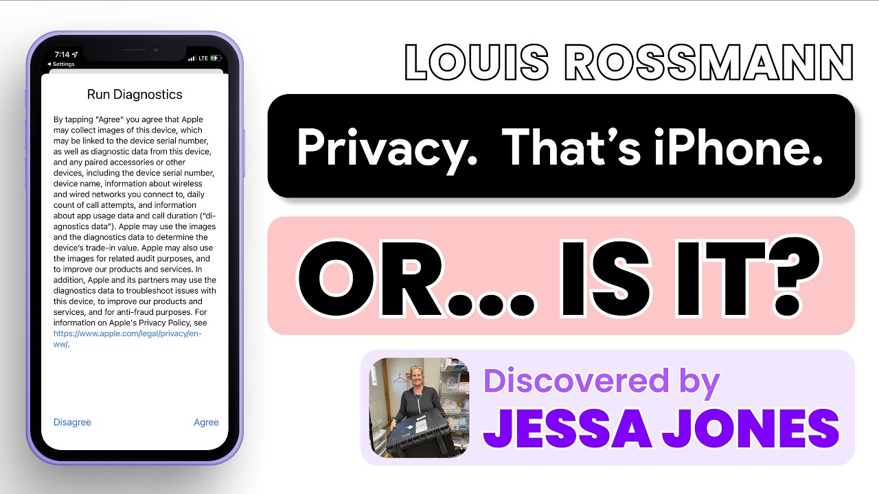 Is Apple's self repair program an unnecessary invasion of privacy?