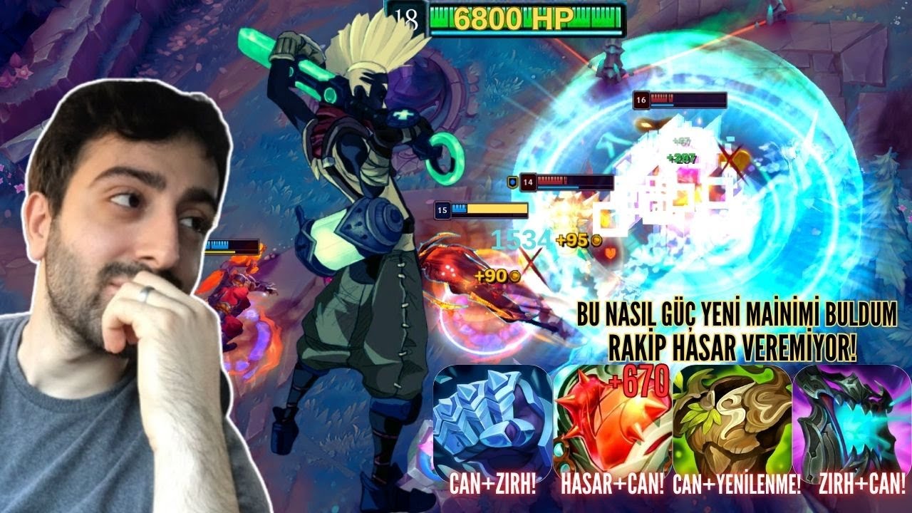 Rakip hasar vermiyor YENİ MAİNİM ÖLÜMSÜZ TANK EKKO!