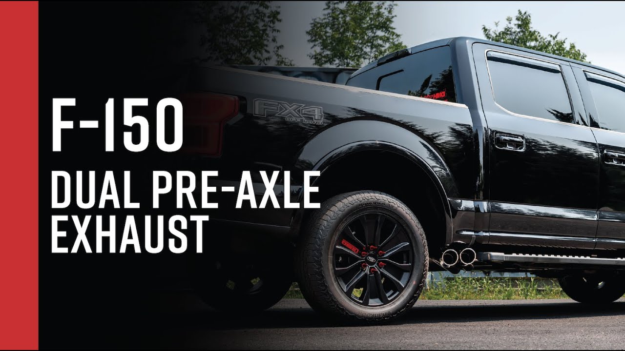 2015-2020 FORD F-150 5.0L, 3.5L and 2.7L // MBRP 3&rdquo; Cat-Back, Dual Pre-Axle Exit Exhaust Overview
