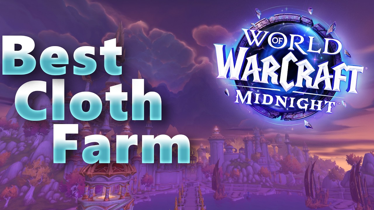 THE BEST Cloth Farm in Midnight!