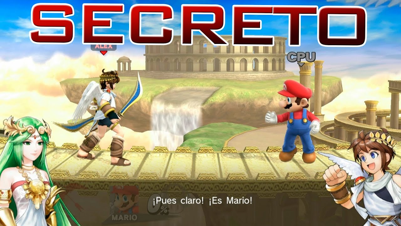 ✤ Super Smash Bros. Wii U ✤ | *SECRETO* Todas las Conversaciones de Palutena con Pit [FULL HD|60fps]