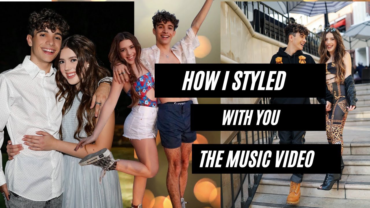 WITH YOU - Symonne Harrison & Nick Bencivengo BTS Styling for the Music Video | Closet Raid