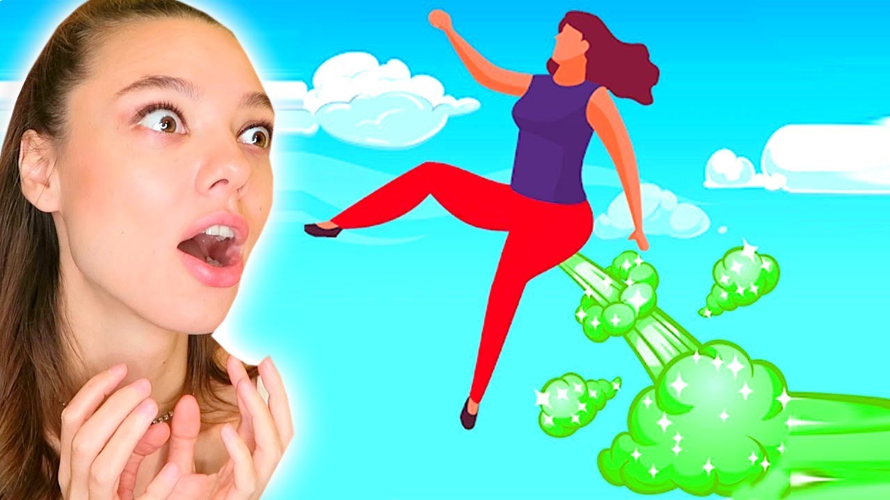 Я ИСПОРТИЛА ВОЗДУХ! НОВАЯ ПУКА*ЩАЯ ИГРА Rocket Fart