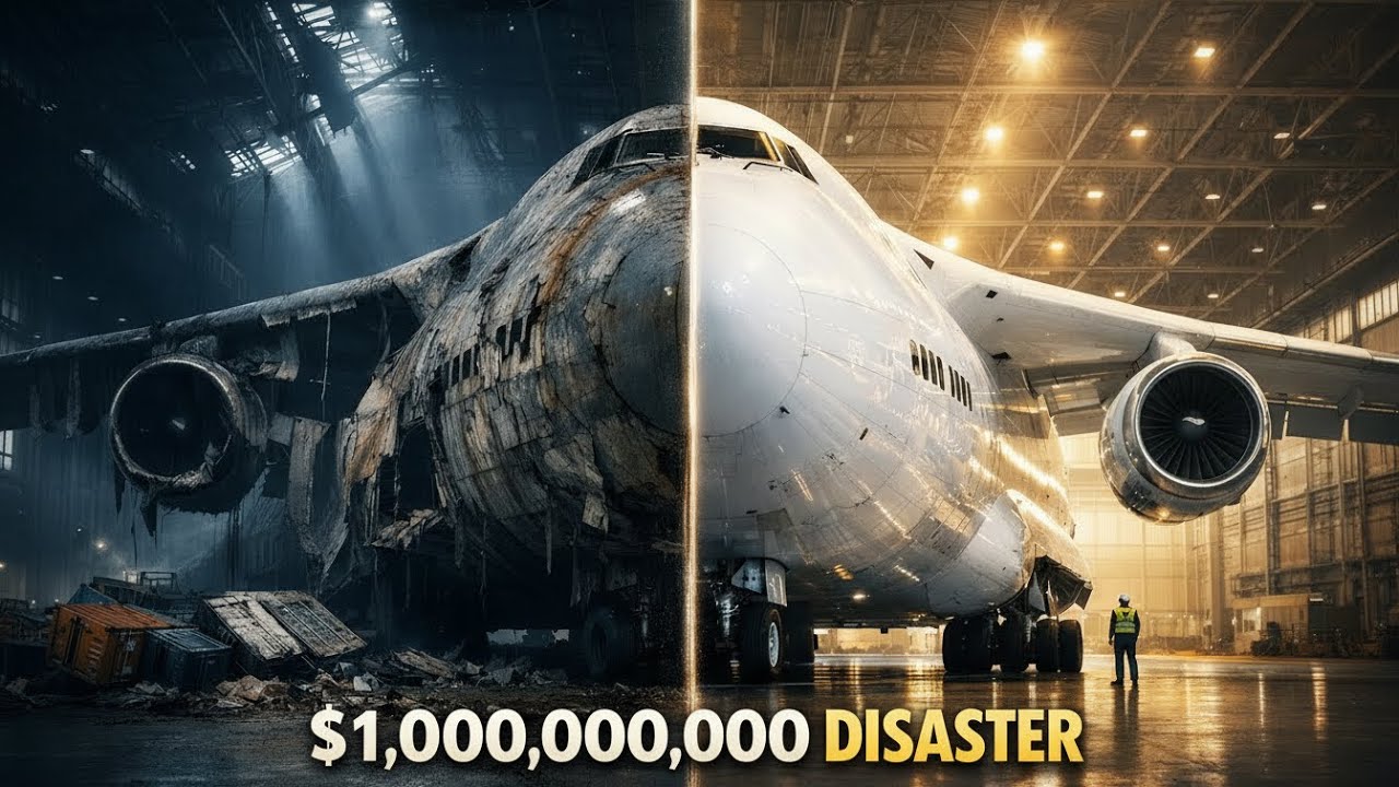 Salvaging a $1,000,000,000 Cargo Disaster #AircraftRestoration #CargoAircraft #Aviation