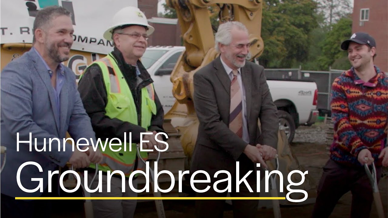 Construction Begins at Hunnewell Elementary School in Wellesley