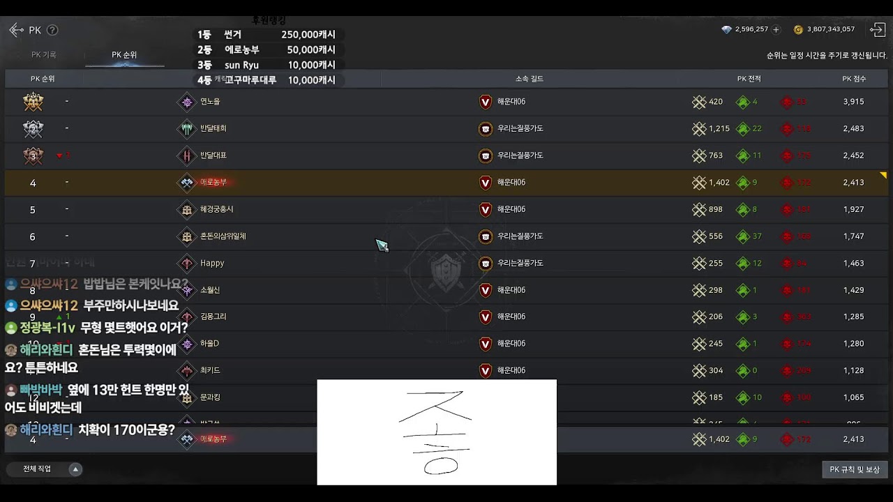 오딘 토르6 애로장군 출격 / 해운대 길드원 모집중