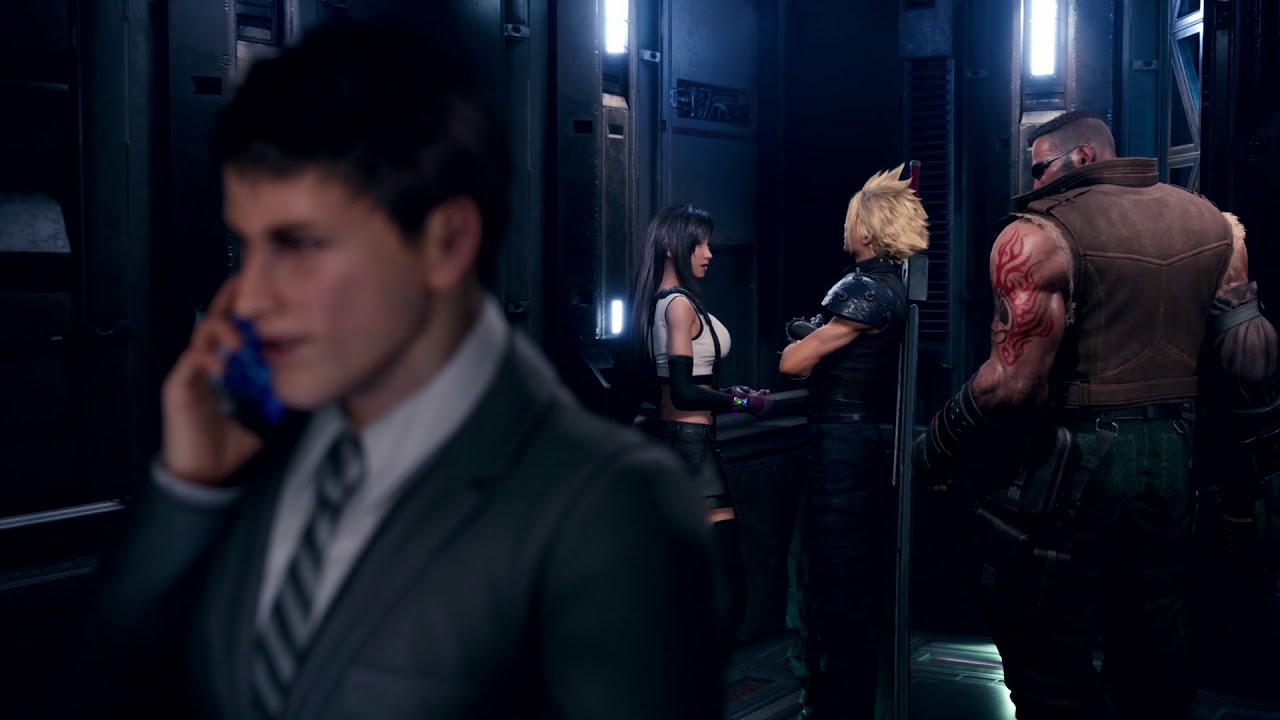 FINAL FANTASY VII REMAKE INTERGRADE - The Shinra Building Elevator