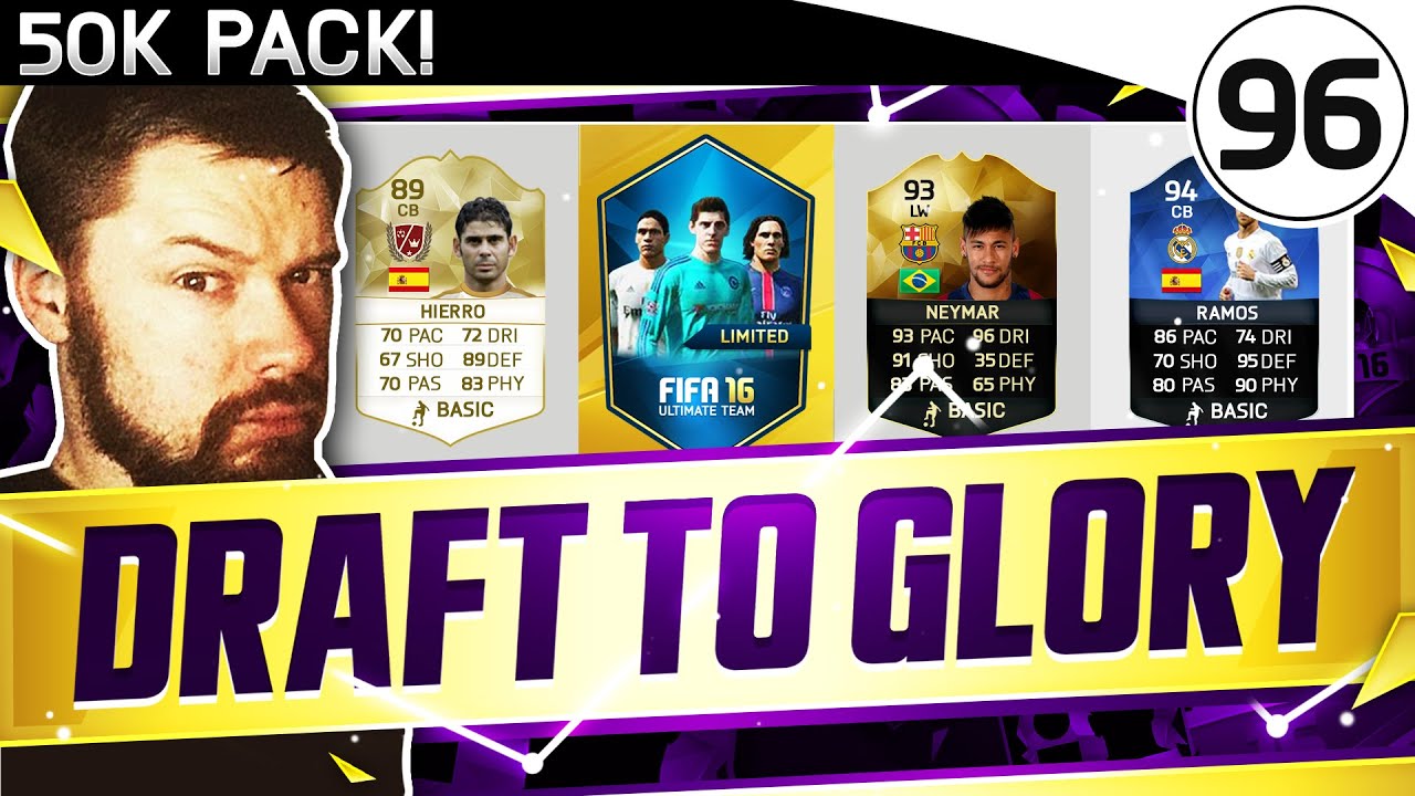 50K PACK! - FUT DRAFT TO GLORY #96 - FIFA 16 Ultimate Team