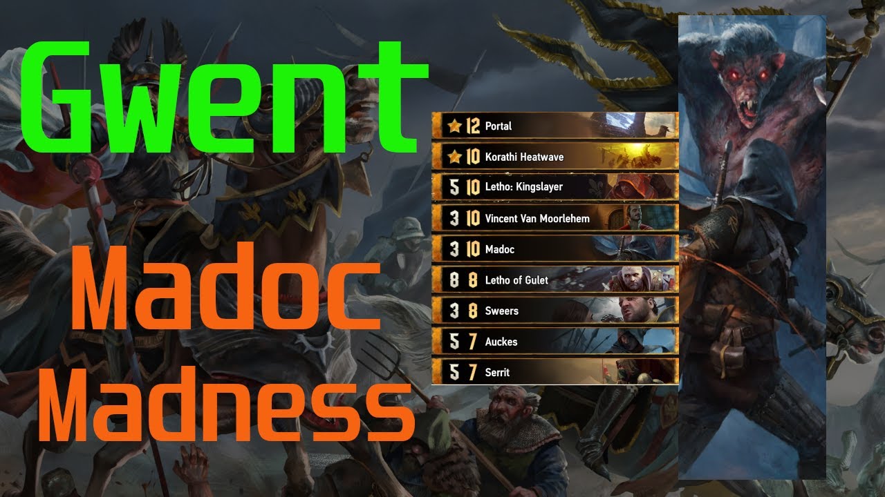 [Gwent] Madoc Madness: Nilfgaard Lockdown Deck Guide and Gameplay