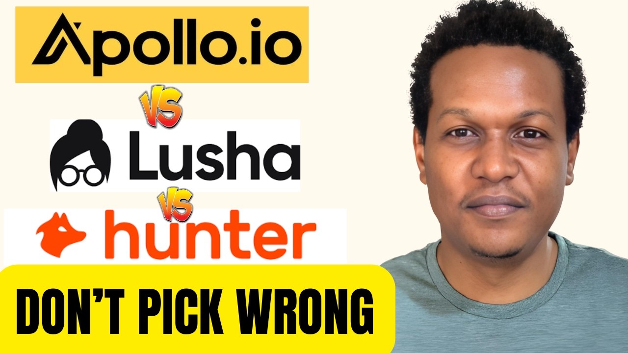Apollo.io против Lusha против Hunter.io (Какой инструмент для генерации лидов лучше в 2026 году?)