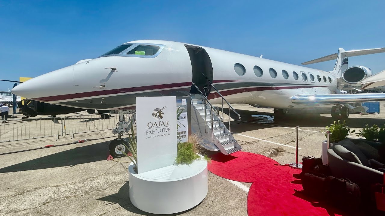 Qatar EXECUTIVE Gulfstream G700 | Paris Air Show 2025