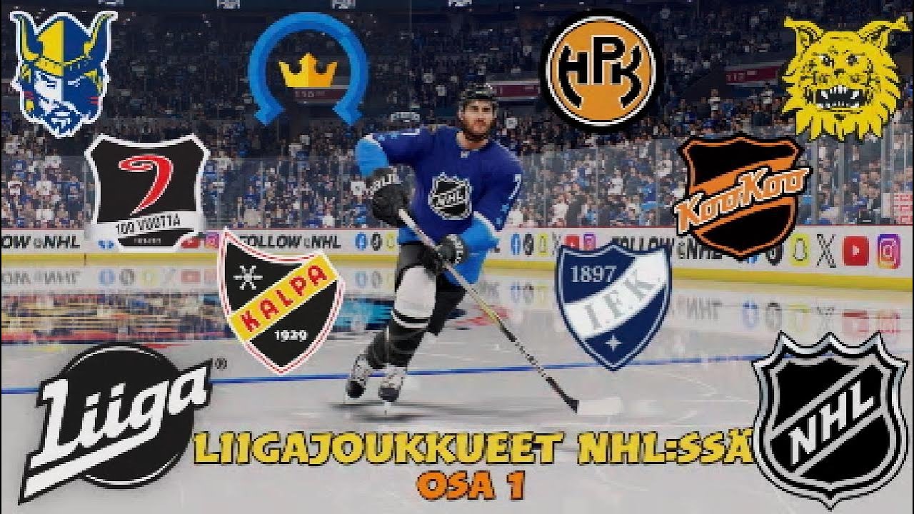 Laitoin Jokaisen Liigajoukkueen Pelaamaan NHL:ään Ja Katsoin Kuka On Lopulta Paras (1/2) - NHL 25