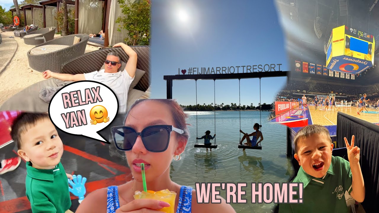 BAKIT HINDI MASYADO NAG VLOG SA BAKASYON | WE'RE BACK HOME AND ANOTHER BASKETBALL GAME! Thefewstertv