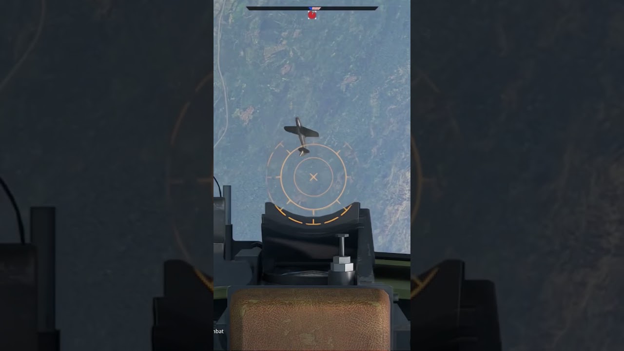 Ki-61 vs P-63 Dogfight -  WW2 Combat Flight Sim - War Thunder SB Gameplay #Shorts
