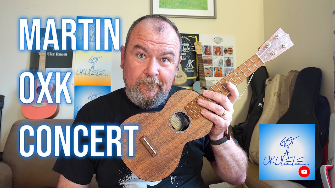 Got A Ukulele Reviews - Martin 0XK Concert