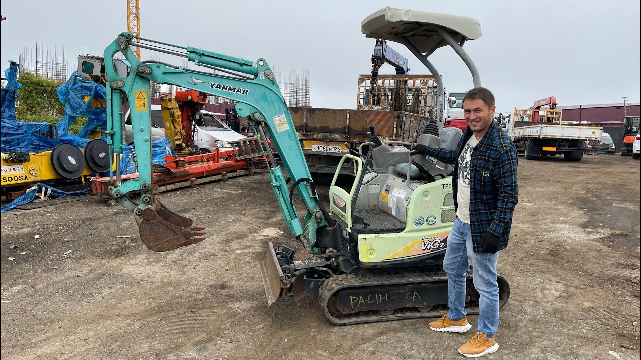 YANMAR VIO-17, экскаватор из Японии