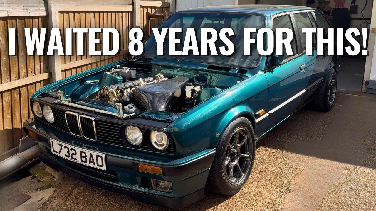 ОНО ЖИВОЕ! Первый запуск моего E30 Touring, заменённого на S38!