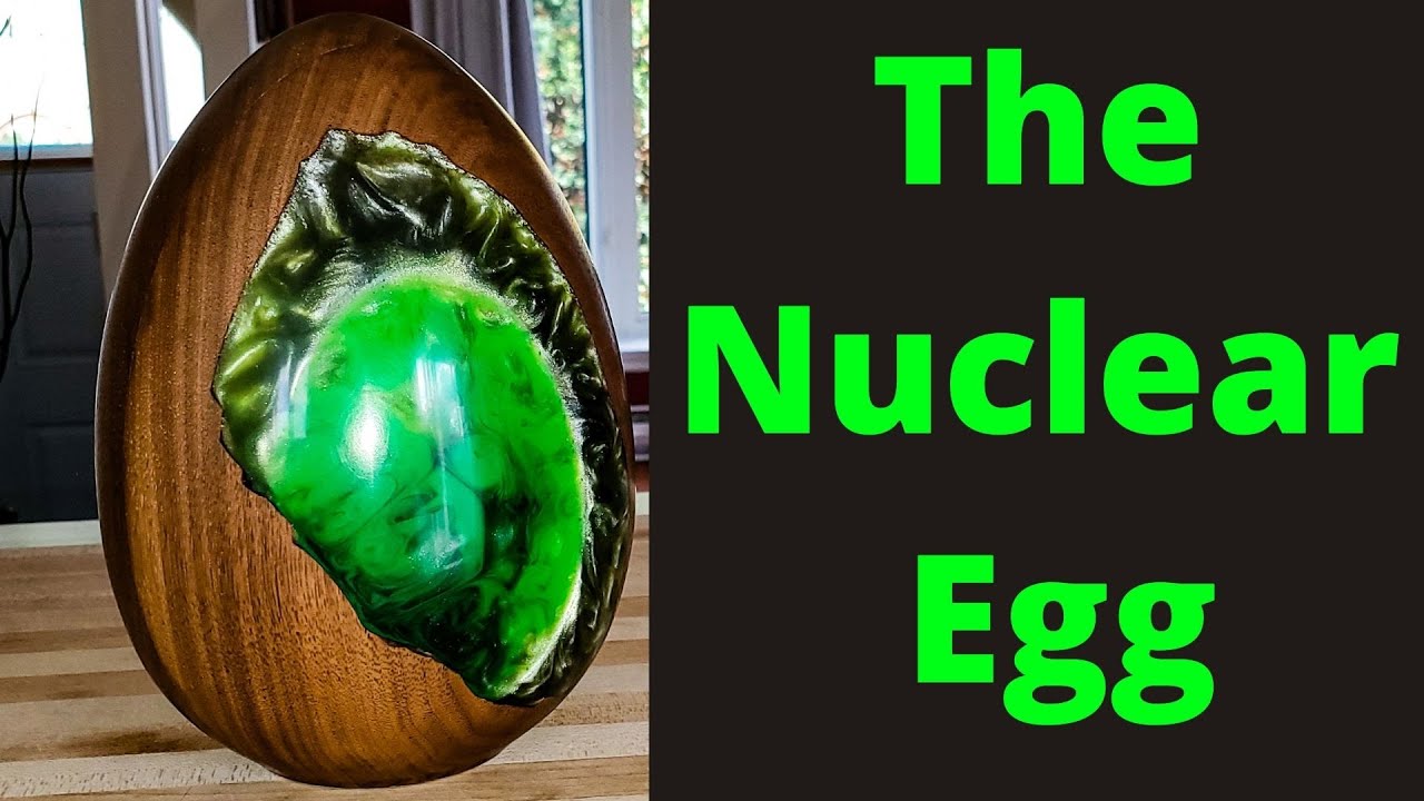 Wood turning - The nuclear egg