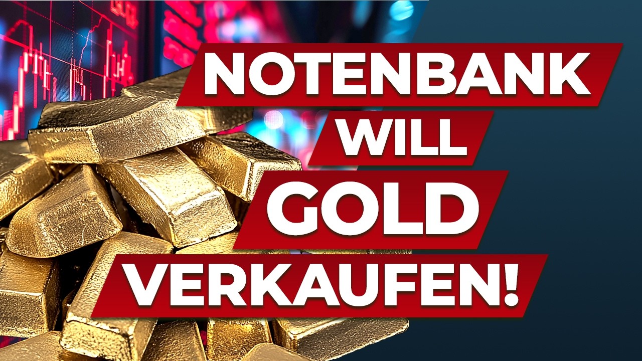 Gold-Schock? Notenbank will verkaufen!