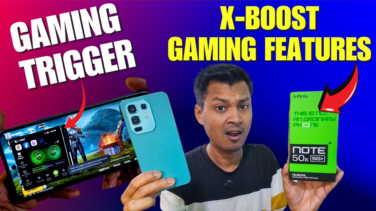 Pro Level - Most Unique Gaming Feature in X Boost on Infinix Note 50x 5G+